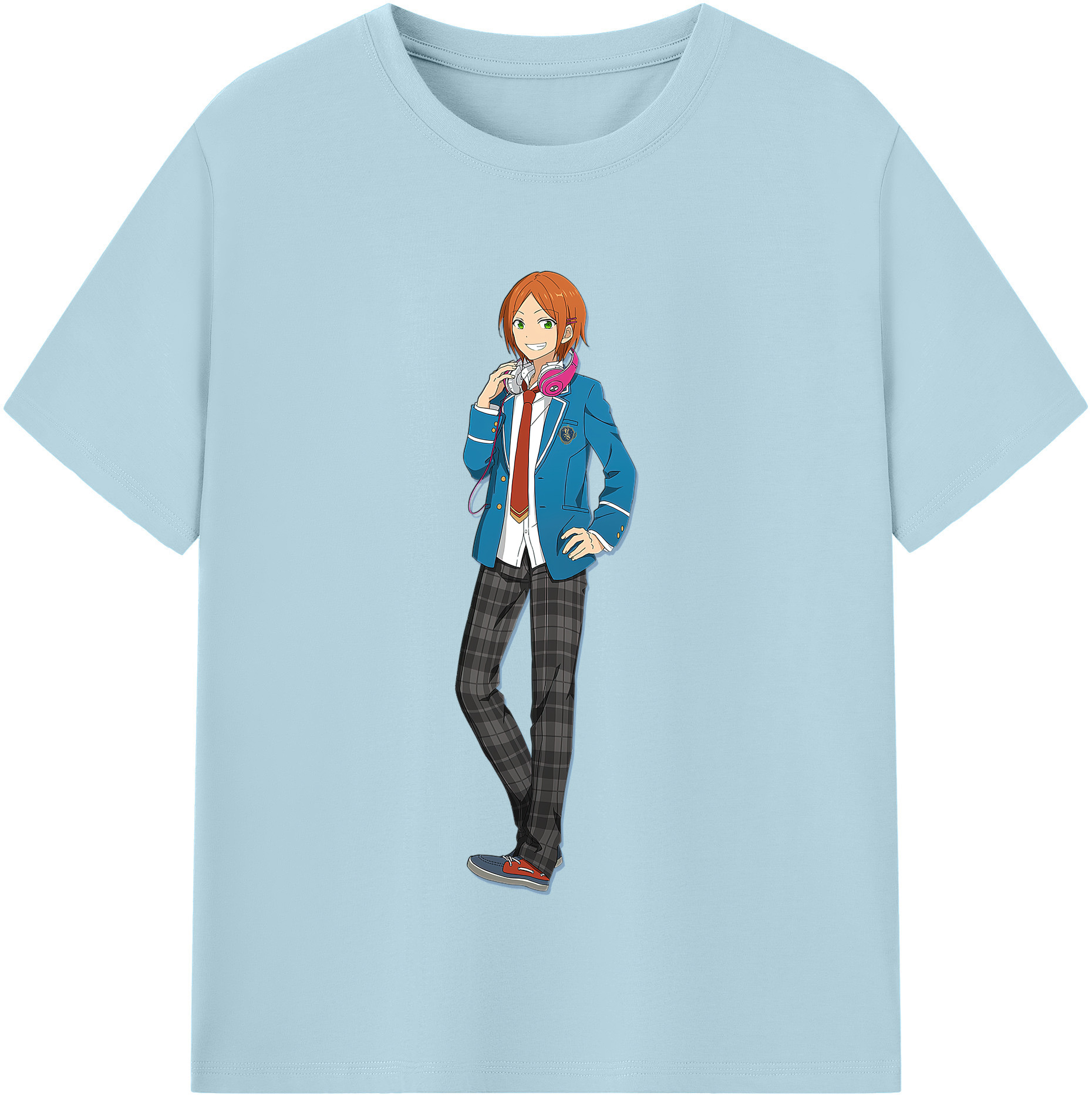 （画像用） あんさんぶるスターズ! Ensemble Stars 綿100％半袖Tシャツ（フロントプリント）